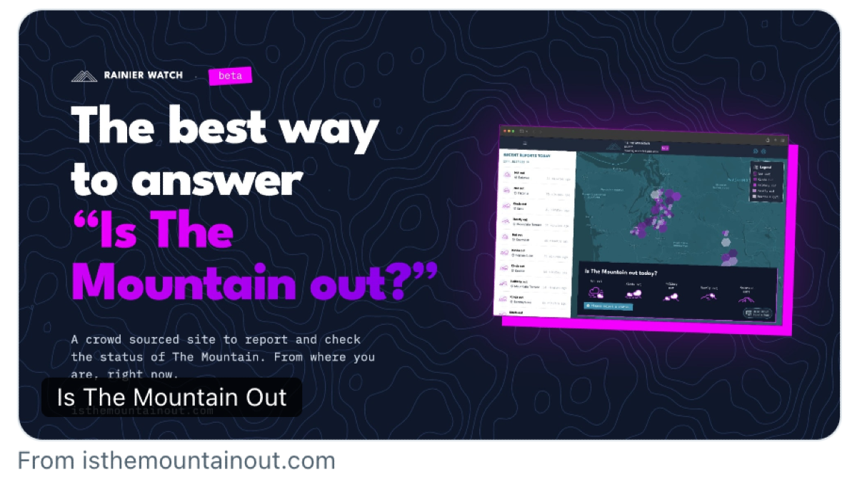 Sharing the site looks great now